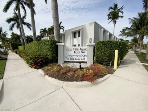 Fifth Avenue Beach Club Naples Florida Real Estate