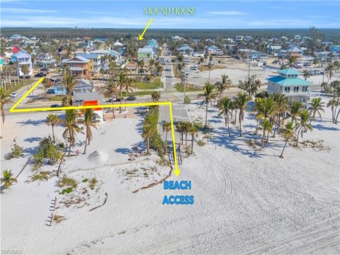 Mid Island Unrecorded Subdivision Fort Myers Beach Florida Real Estate