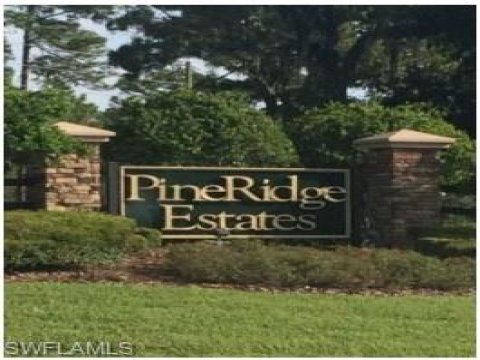 Pine Ridge Naples Florida Land for Sale