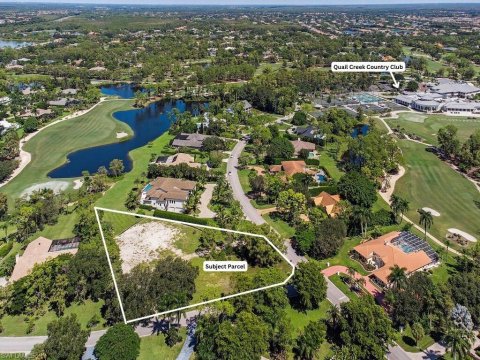 Quail Creek Naples Florida Land for Sale