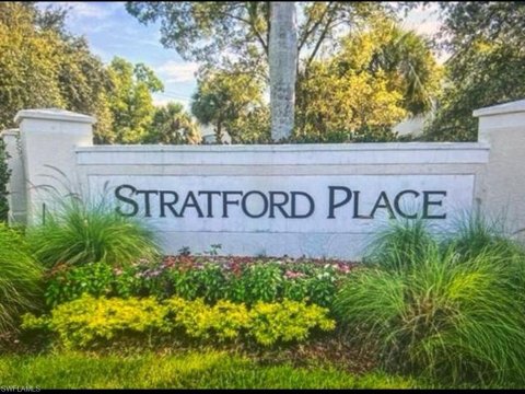 Stratford Place Naples Florida Real Estate