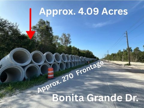 Sun Coast Acres Bonita Springs Florida Land for Sale